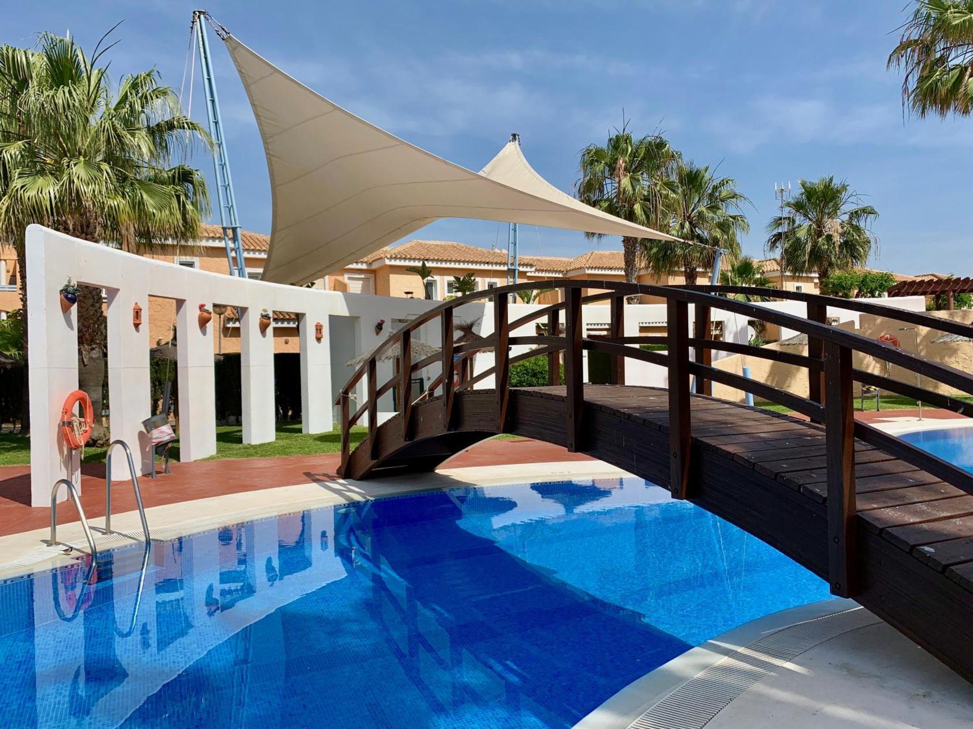 Appartamento Bahari Marinas - Tu Duplex Con Jardin Privado! Vera Esterno foto